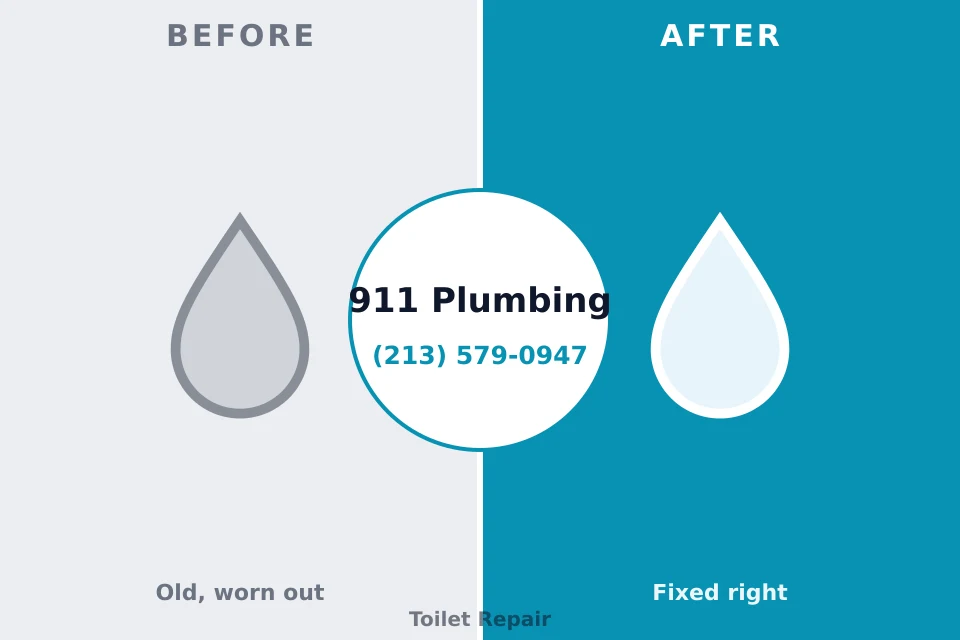 Before and after: plumbing company Goodwater, AL
